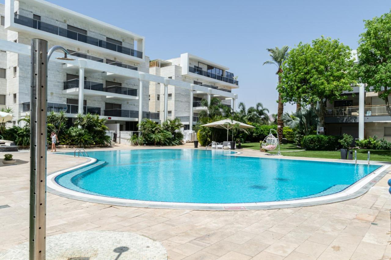 דירת גן פונה לבריכה - Pool Garden View Eilat 아파트 외부 사진