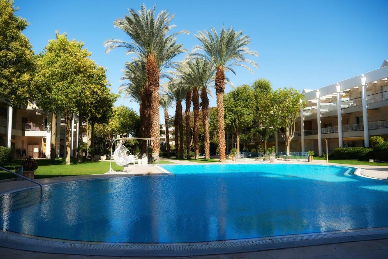 דירת גן פונה לבריכה - Pool Garden View Eilat 아파트 외부 사진